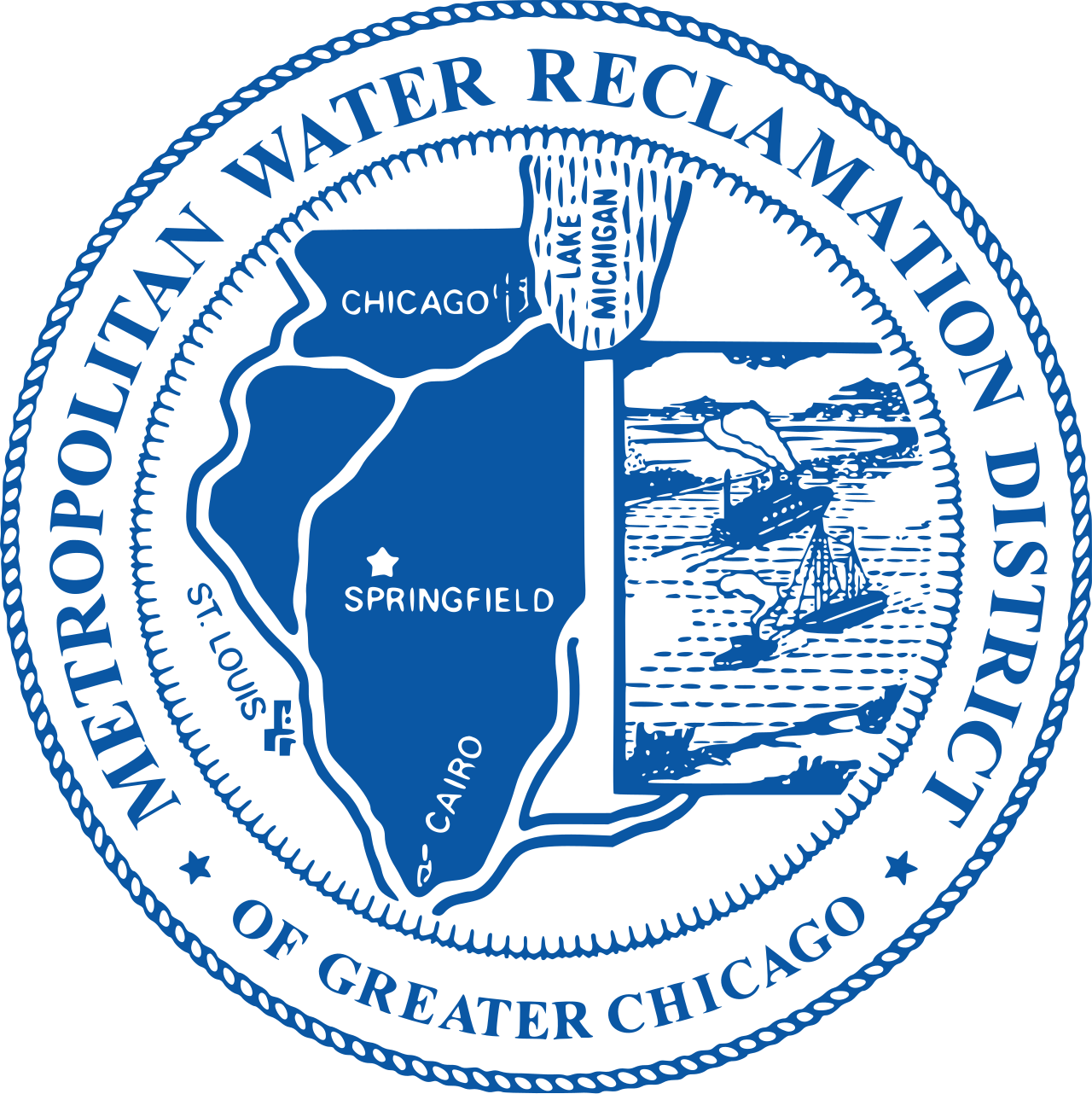 Metropolitan Water Reclamation District Logo